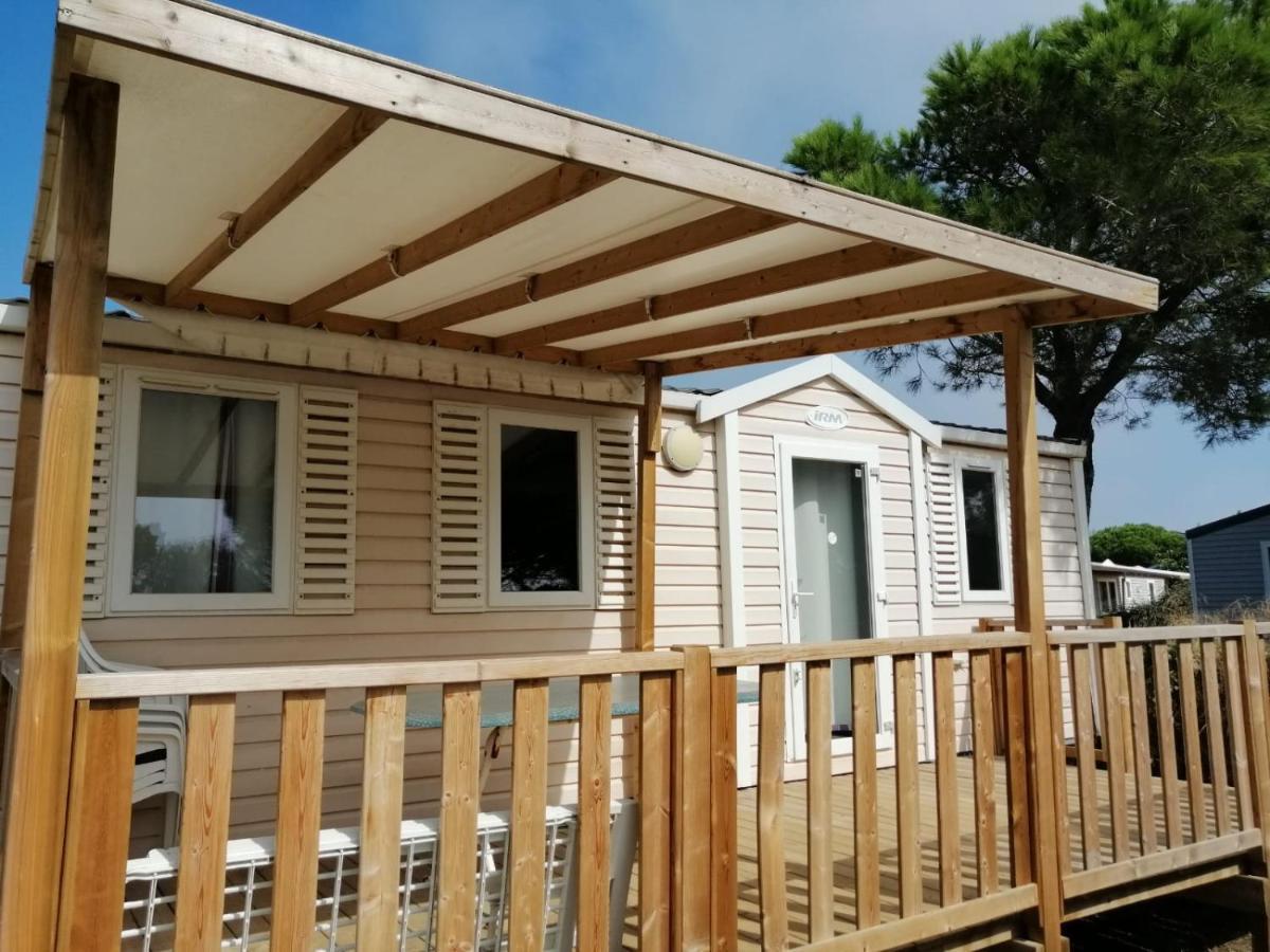 Mobil Home Climatise Camping Novella Port-la-Nouvelle Exterior foto