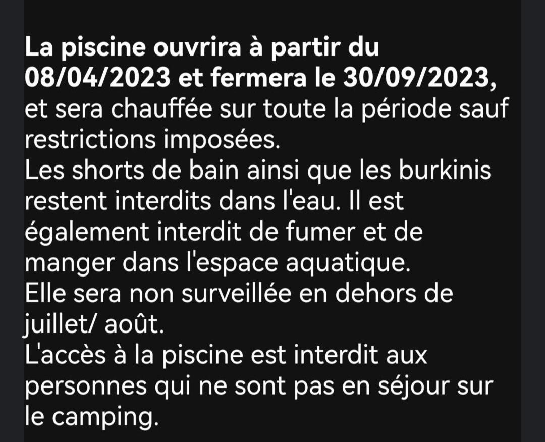 Mobil Home Climatise Camping Novella Port-la-Nouvelle Exterior foto